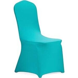 12 Pack Turquoise Spandex Banquet Chair Covers Stretch‎ Wedding Event Decor
